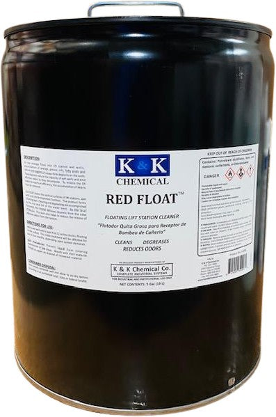 RED FLOAT | RTU - Concentrated Lift Station Maintenance and Cleaner