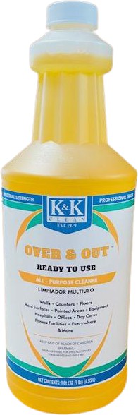 OVER and OUT | RTU - All Purpose Orange Cleaner