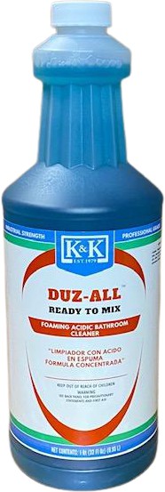 DUZ-ALL | RTM - Foaming Acidic Bathroom Cleaner