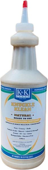 KNUCKLE KLEAN | NATURAL - RTU - Concentrated Industrial Hand Cleaner