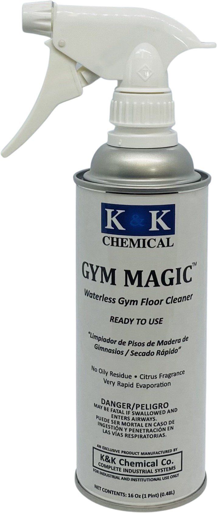 GYM MAGIC | RTU - Waterless Gym and Wood Floor Cleaner
