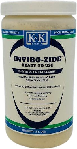 INVIRO-ZIDE | Eco-Safe Drain-line Cleaner with Microbes Cultures