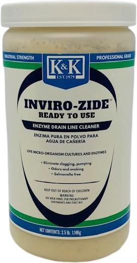 INVIRO-ZIDE | Eco-Safe Drain-line Cleaner with Microbes Cultures - Bundle Deal