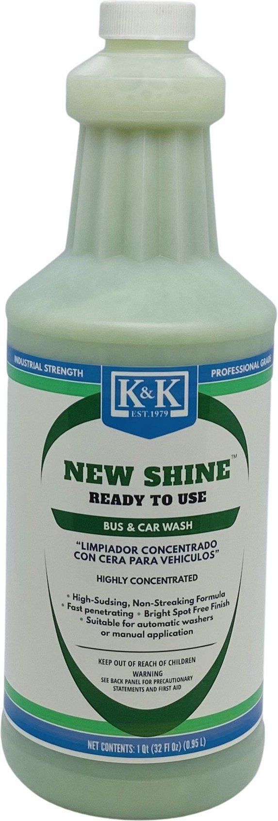 NEW SHINE | RTM - Concentrated Vehicle Wash with Wax