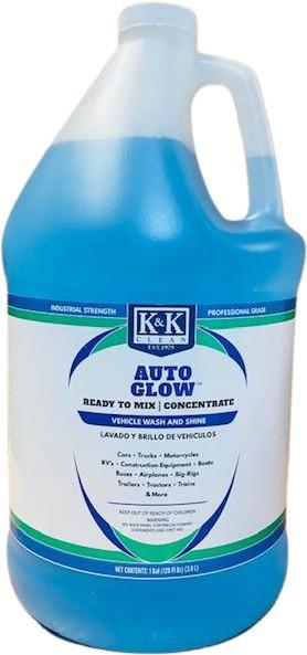 K&K Clean Krystal Klear | RTU - Glass and Plexiglass Cleaner 1 Unit (5 Gallon Pail) - Ready to Use