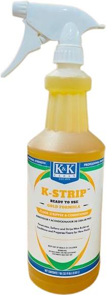 K-STRIP | Gold - RTU - Floor Stripper and Conditioner - Bundle Deal