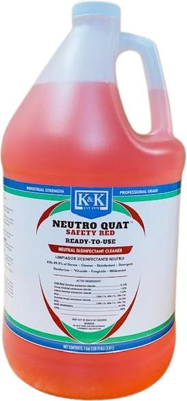 NEUTRO QUAT | Safety Red - RTU - Disinfectant Cleaner - Bundle Deal