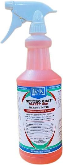 NEUTRO QUAT | Safety Red - RTU - Disinfectant Cleaner - Bundle Deal